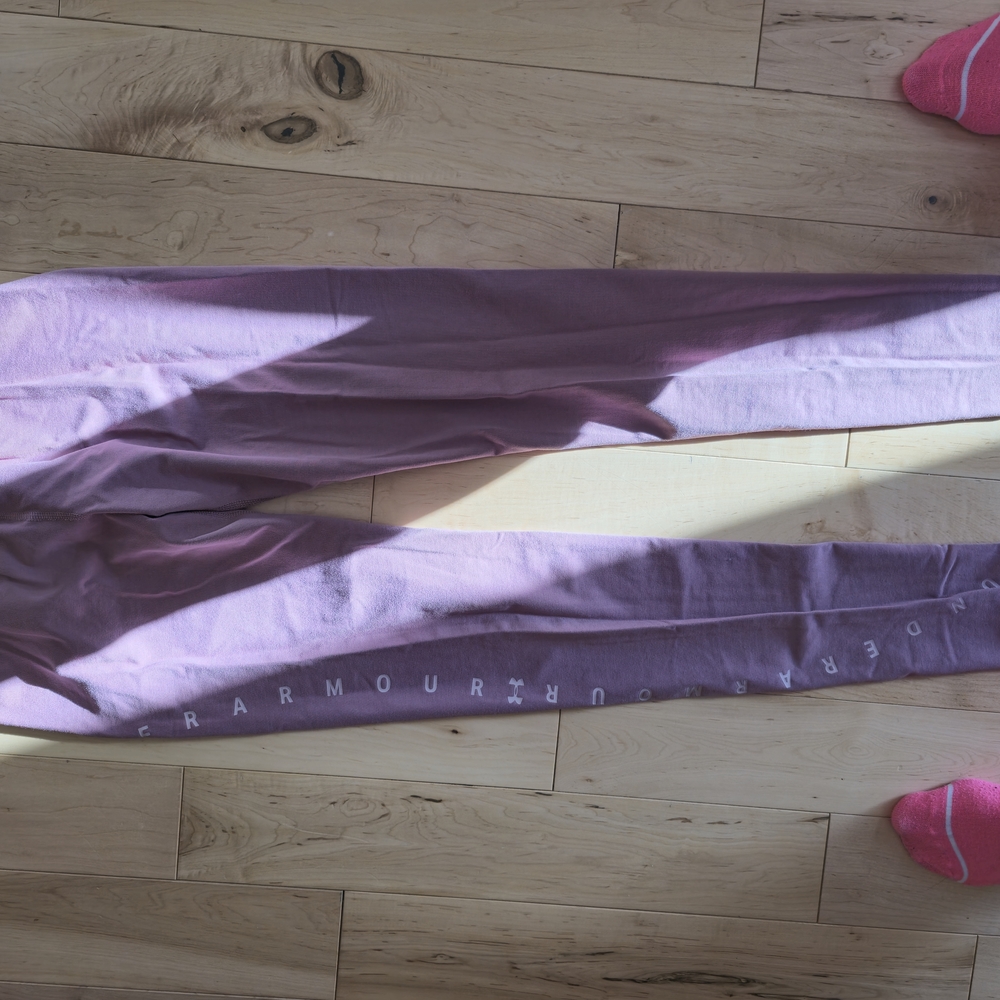 Under Armour Kids Purple Leggings